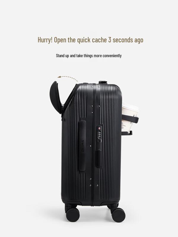 OIWAS Capsule 20-inch Front-Opening Carry-on Suitcase
OIWAS Capsule 20-inch Front-Opening Carry-on Suitcase