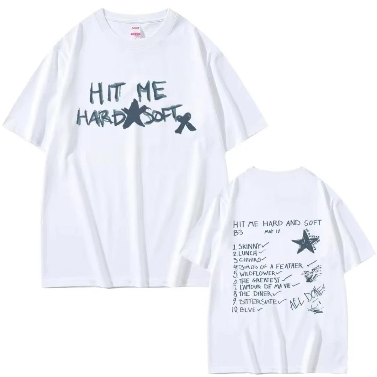 Hit Me Hard and Soft Tour 2024 T Shirts Men Women Hip Hop Fashion Loose T-shirts Male Casual Oversized Tshirt Men s Streetwear S чёрный
Hit Me Hard and Soft Tour 2024 T Shirts Men Women Hip Hop Fashion Loose T-shirts Male Casual Oversized Tshirt Men s Streetwear S чёрный