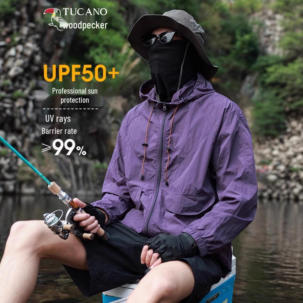 Woodpecker Men s Waterproof Sun Protection Jacket - Lightweight Anti-UV Summer Fishing Coat Small
Woodpecker Men s Waterproof Sun Protection Jacket - Lightweight Anti-UV Summer Fishing Coat Small