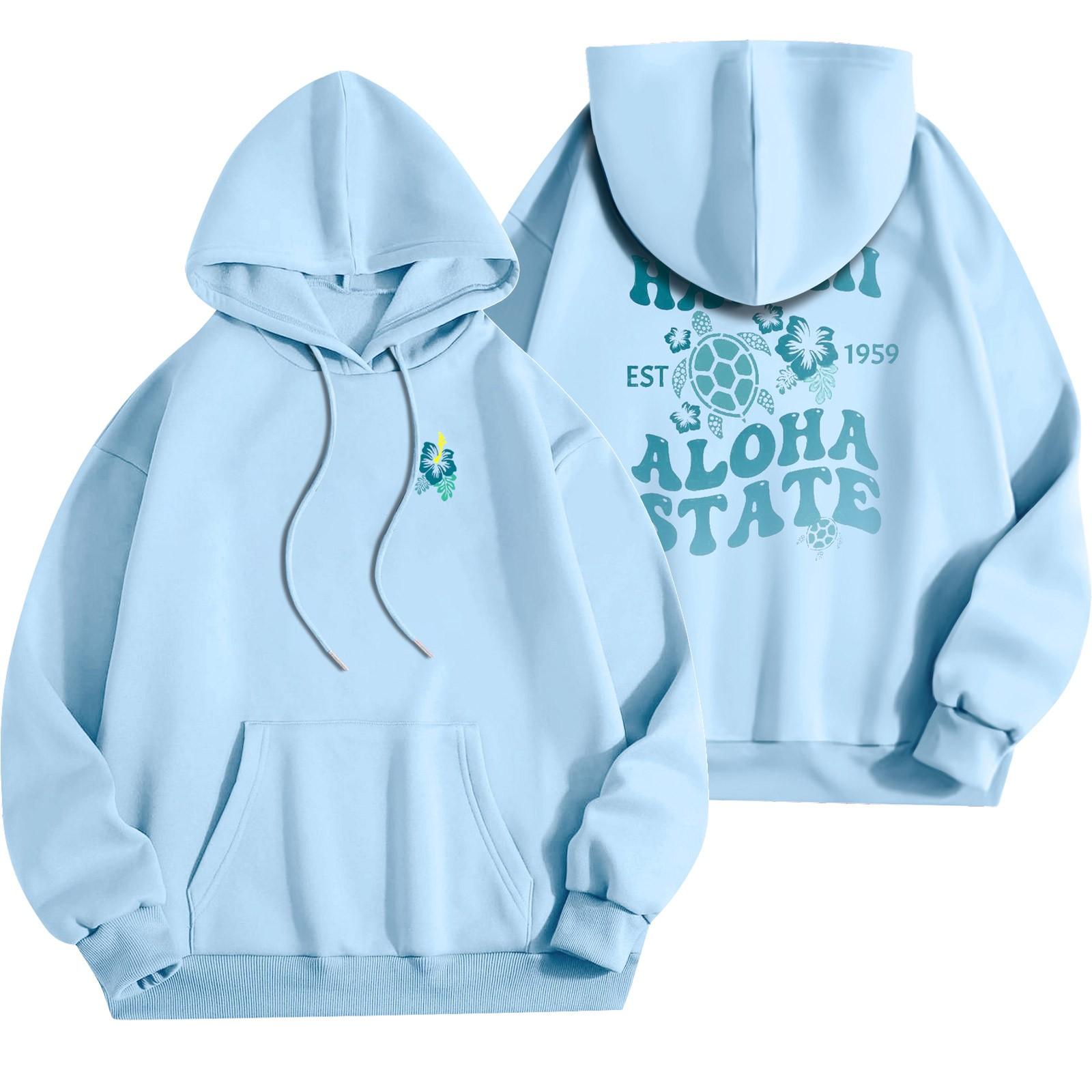 Жіночий модний легкий пуловер з довгими рукавами та кишенями, худі з квітковим принтом L
Жіночий модний легкий пуловер з довгими рукавами та кишенями, худі з квітковим принтом L