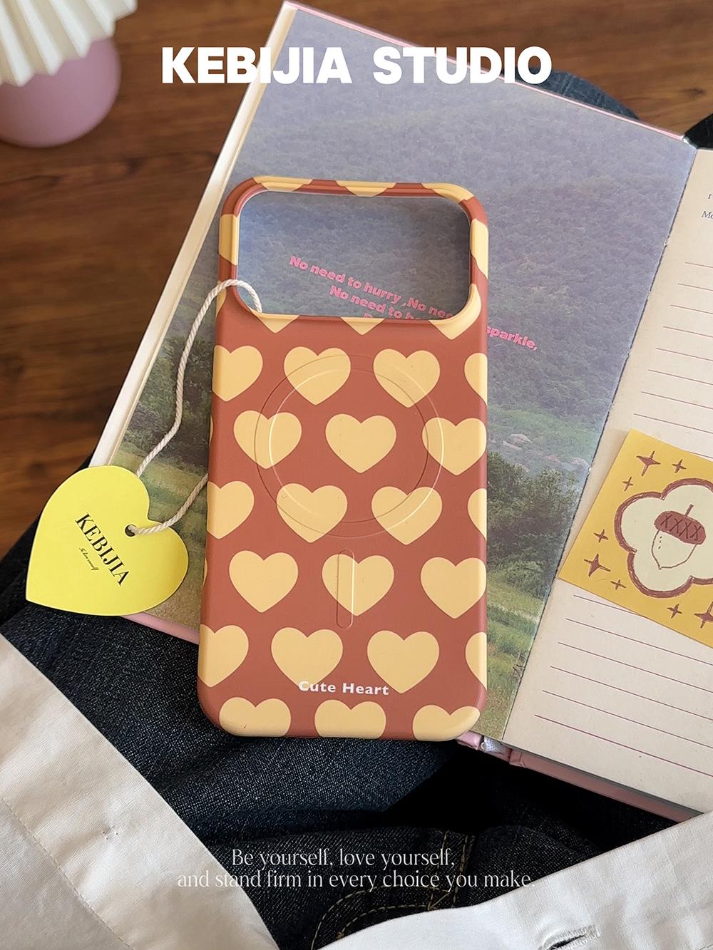 Cute Heart Love Printed Magnetic Grip Tok Phone Case for iPhone 17ProMax 17pro 17 15 16 Promax Wireless Charge for Magsafe Cover iPhone 15 Pro
Cute Heart Love Printed Magnetic Grip Tok Phone Case for iPhone 17ProMax 17pro 17 15 16 Promax Wireless Charge for Magsafe Cover iPhone 15 Pro