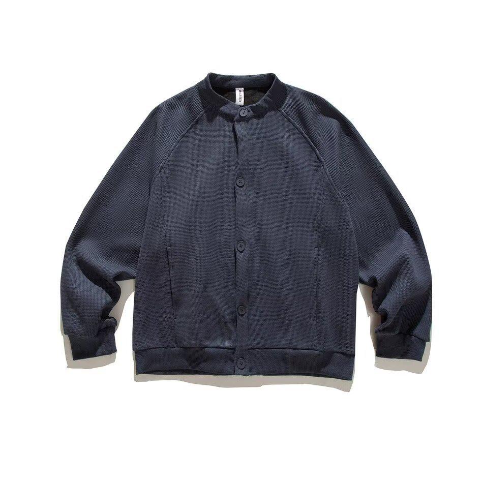 Unisex Japanese Vintage Waffle Knit Velvet-Lined Winter Cardigan 2XL темно-синього кольору
Unisex Japanese Vintage Waffle Knit Velvet-Lined Winter Cardigan 2XL темно-синього кольору