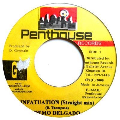 7inch Record DEMO DELGADO - Infatuation none Penthouse Recor 2000 Jamaica Reggae, Ska & Dub Used
7inch Record DEMO DELGADO - Infatuation none Penthouse Recor 2000 Jamaica Reggae, Ska & Dub Used