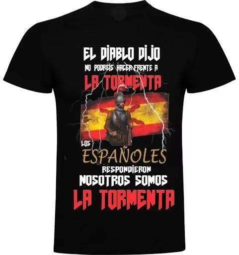 Spanish Rock Tshirt EL DIABLO PIJO Vintage Soldier Graphic Tee Red Yellow Flag Design Bold Statement Cotton Shirt 4XL
Spanish Rock Tshirt EL DIABLO PIJO Vintage Soldier Graphic Tee Red Yellow Flag Design Bold Statement Cotton Shirt 4XL