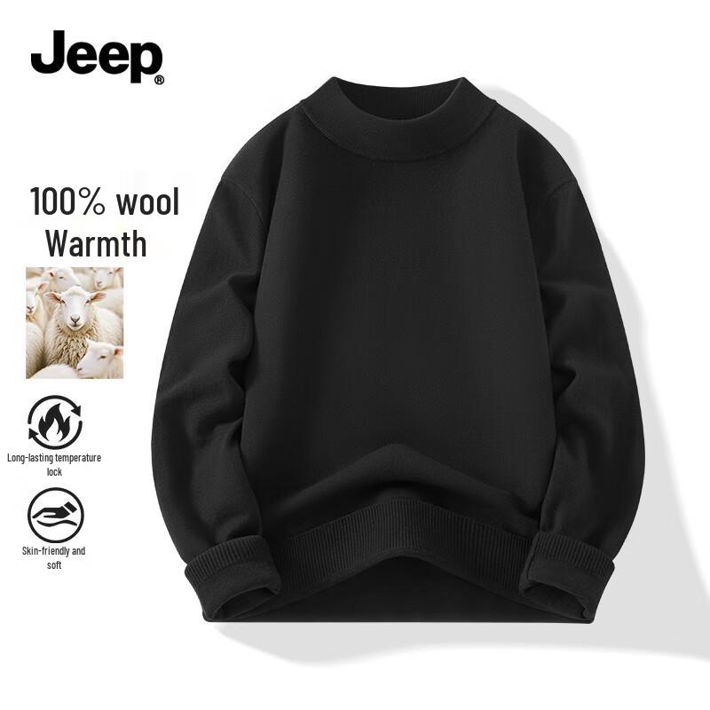 JEEP Men s 100% Lambswool Mock Neck Pullover Sweater XL
JEEP Men s 100% Lambswool Mock Neck Pullover Sweater XL
