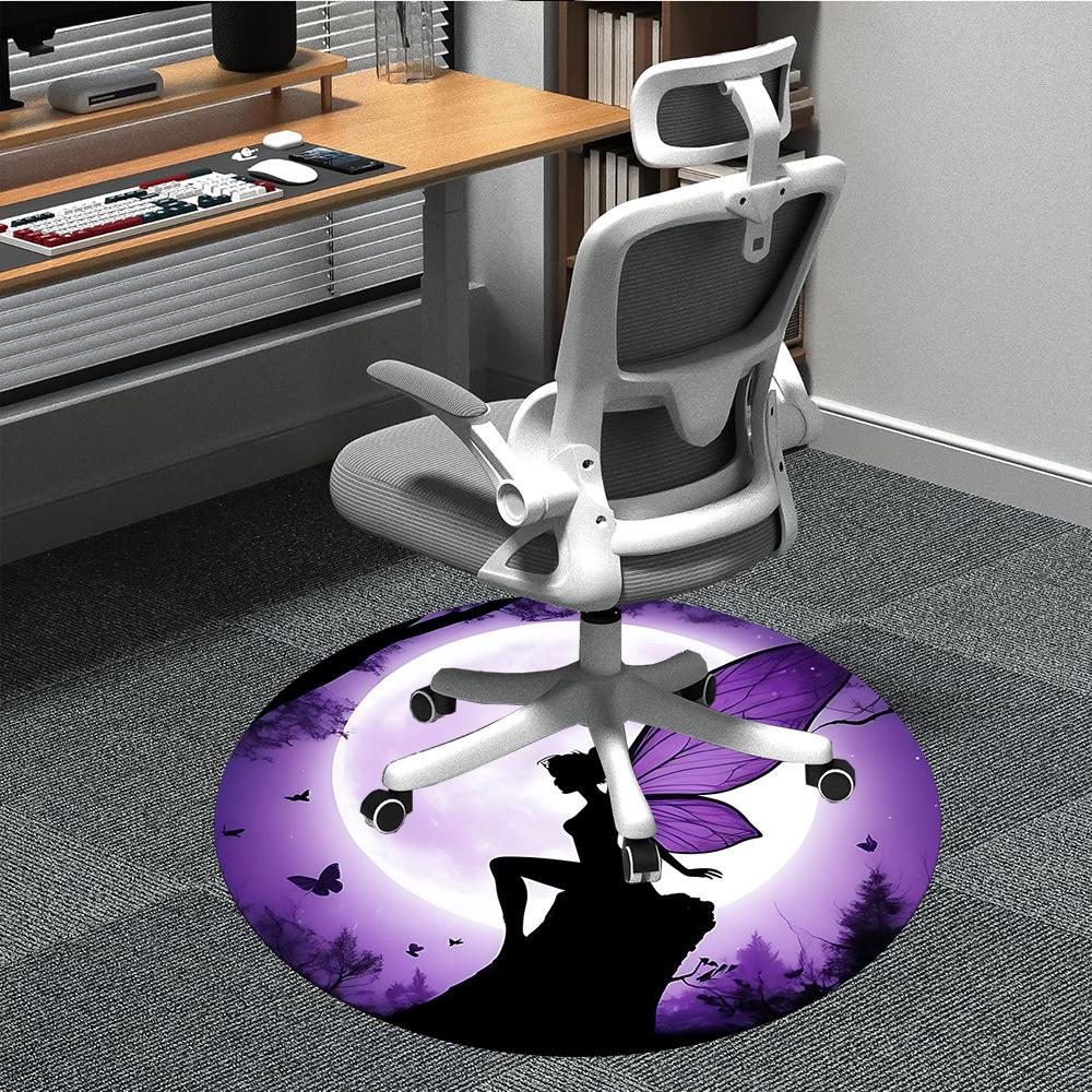 1pc Moonlit Fairy Office Round Area Rug, Indoor Mat Suitable ForOffice, Under Office Chairs Bedroom Living Room Home Decor, Room Deco T136 80cm by 80cm
1pc Moonlit Fairy Office Round Area Rug, Indoor Mat Suitable ForOffice, Under Office Chairs Bedroom Living Room Home Decor, Room Deco T136 80cm by 80cm