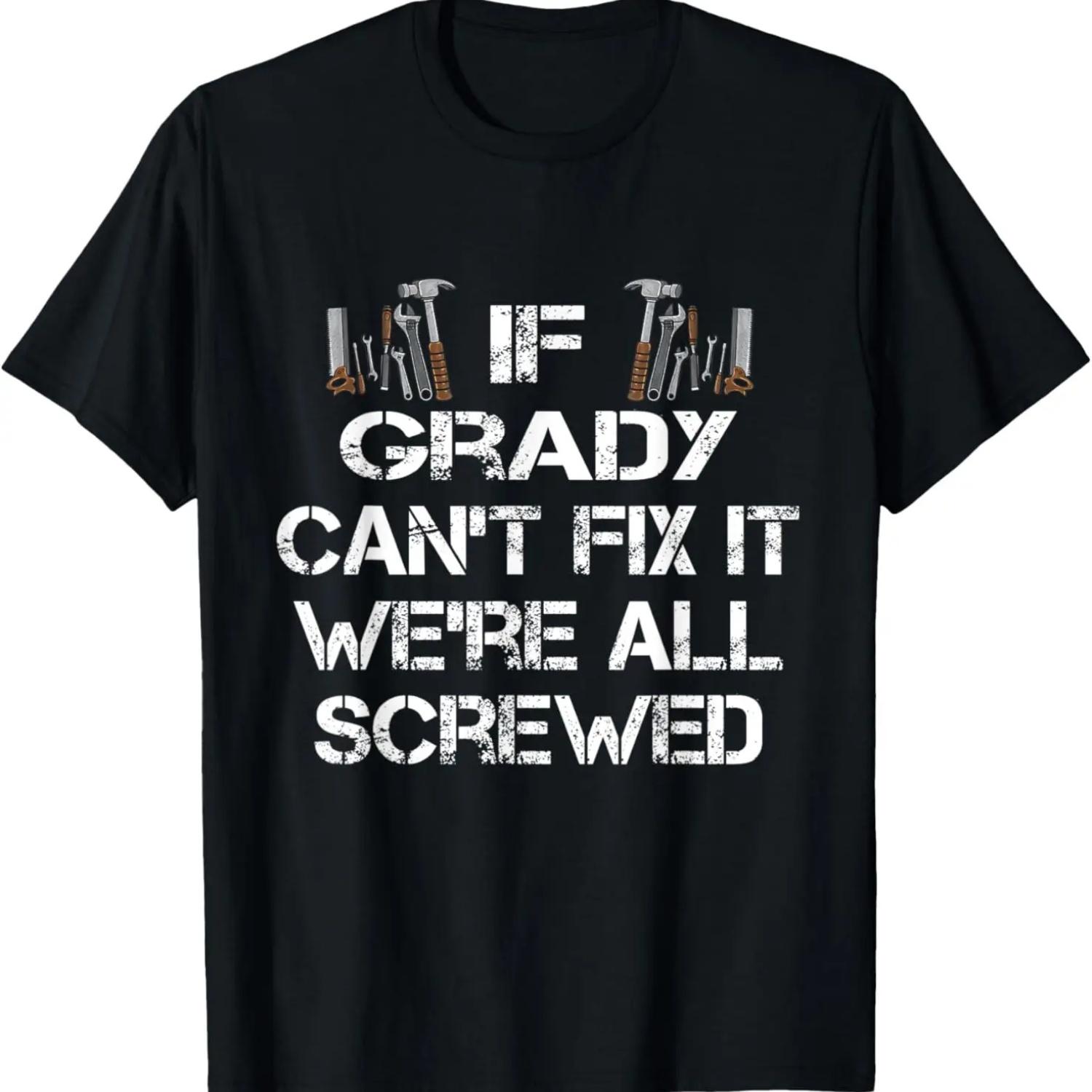 Mens Funny Handyman Quote Personalized Grady Gift T-Shirt XXXXXL чёрный
Mens Funny Handyman Quote Personalized Grady Gift T-Shirt XXXXXL чёрный