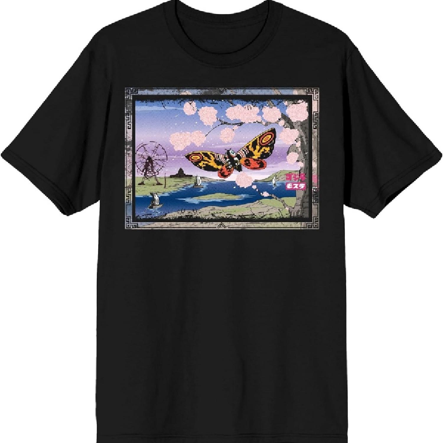 Godzilla Classic Mothra with Cherry Blossom Tree and River Adult Black Short Sleeve Tee XXXXXL чёрный
Godzilla Classic Mothra with Cherry Blossom Tree and River Adult Black Short Sleeve Tee XXXXXL чёрный