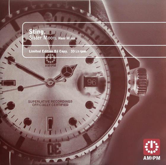12inch Record STING - Sister Moon (Hani Mixes) 5815471 AM:PM 1996 UK Dance & Electronica Used
12inch Record STING - Sister Moon (Hani Mixes) 5815471 AM:PM 1996 UK Dance & Electronica Used