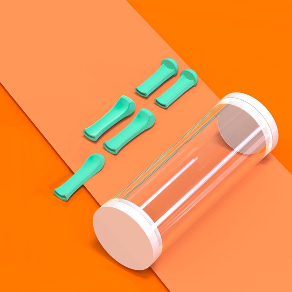 1 set Soft Silicone Ear Spoon Tips Replacement Sleeves Cover For Remover Cleaner Tools Reusable Wax Removal Stick Scoops Visual зелений
1 set Soft Silicone Ear Spoon Tips Replacement Sleeves Cover For Remover Cleaner Tools Reusable Wax Removal Stick Scoops Visual зелений