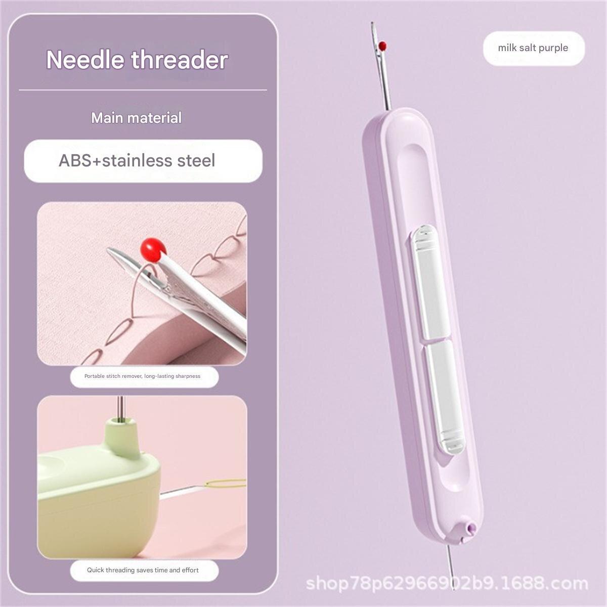 Needle threading tool for elderly people s hand sewing, household multi-function thread remover
Needle threading tool for elderly people s hand sewing, household multi-function thread remover