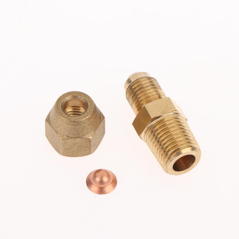 1/4 -18 Nptf Self Sealing Compression Fitting For Refrigeration Compressor Air Conditioner Accessories 36611002 one size
1/4 -18 Nptf Self Sealing Compression Fitting For Refrigeration Compressor Air Conditioner Accessories 36611002 one size