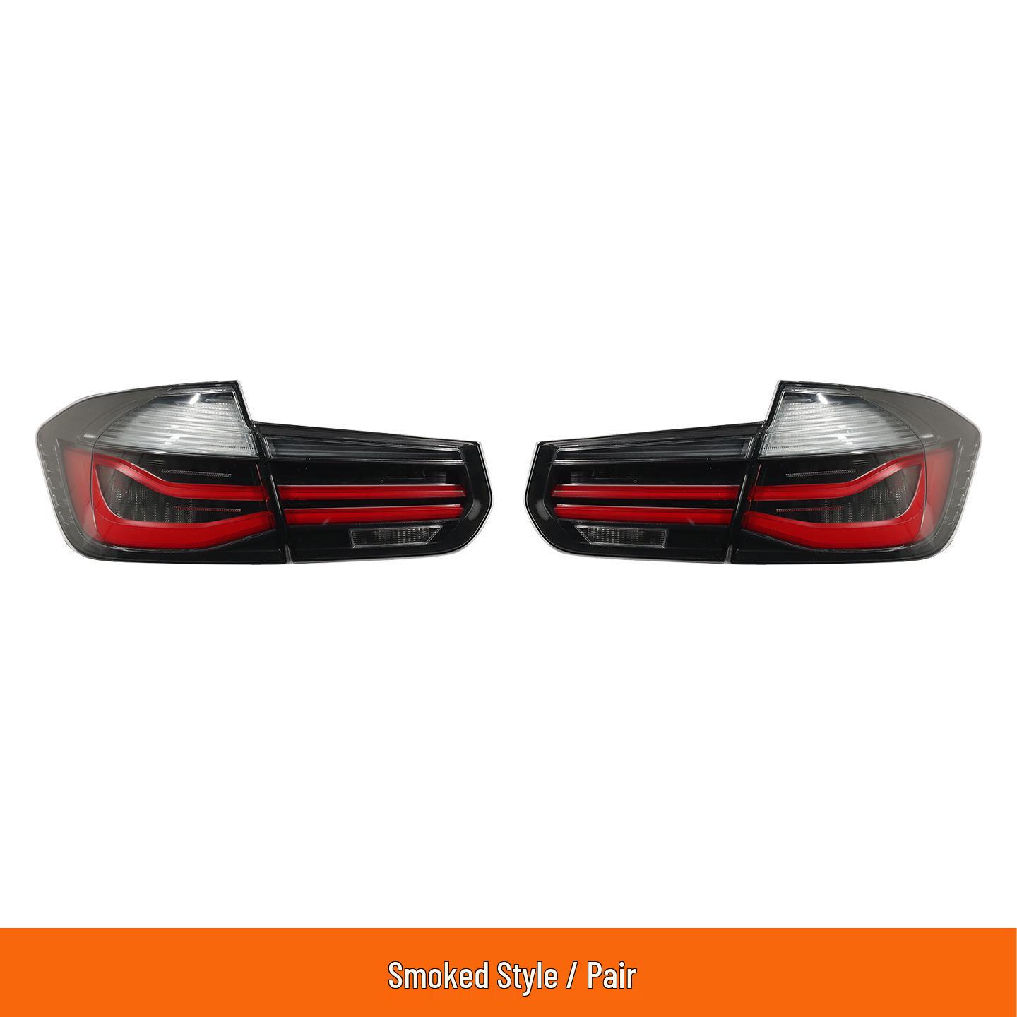 Compatible with 2013-2018 BMW 3 Series F30/F35 Rear MP Style LED Sequential Signal Daytime Running Brake Light. Pair
Compatible with 2013-2018 BMW 3 Series F30/F35 Rear MP Style LED Sequential Signal Daytime Running Brake Light. Pair