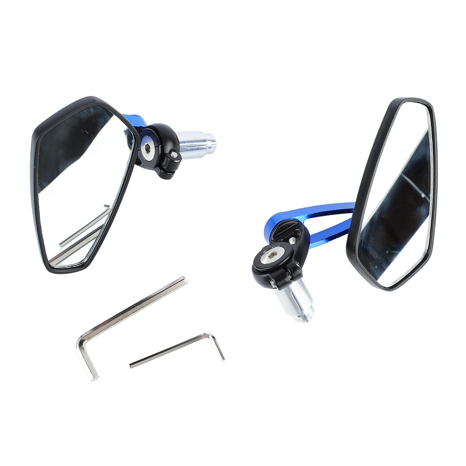 1 Pair Motorcycle Rear View Mirror 360 degrees Rotatable Smooth Glass Clear Vision Universal Handlebar
1 Pair Motorcycle Rear View Mirror 360 degrees Rotatable Smooth Glass Clear Vision Universal Handlebar