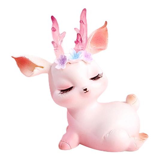 Раскрашенная вручную фигурка оленя Розовый олень Мультяшная смола Интересная 3D скульптура для двора 5
Раскрашенная вручную фигурка оленя Розовый олень Мультяшная смола Интересная 3D скульптура для двора 5