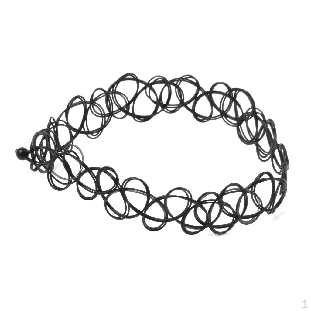 Women Girls Elastic Stretch Anklet Ankle Bracelet Black Henna Vintage 80
Women Girls Elastic Stretch Anklet Ankle Bracelet Black Henna Vintage 80