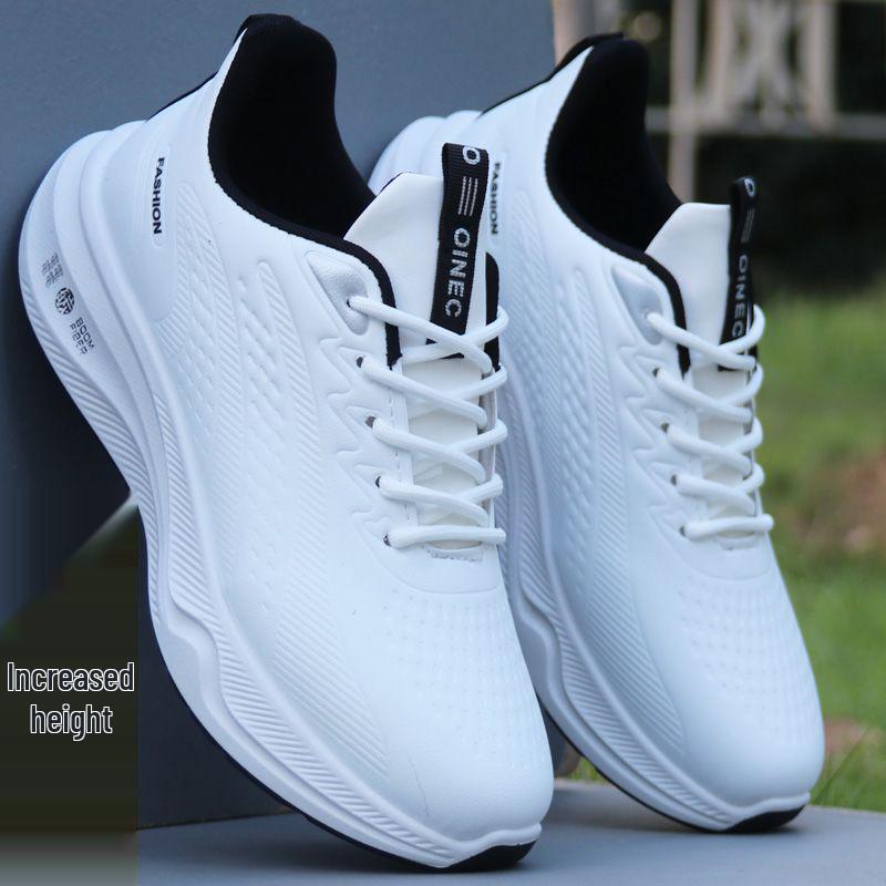 Men s Waterproof Leather Work & Running Sneakers: Non-Slip, Height-Boosting, Lightweight, Versatile for Spring/Summer. Size 43
Men s Waterproof Leather Work & Running Sneakers: Non-Slip, Height-Boosting, Lightweight, Versatile for Spring/Summer. Size 43
