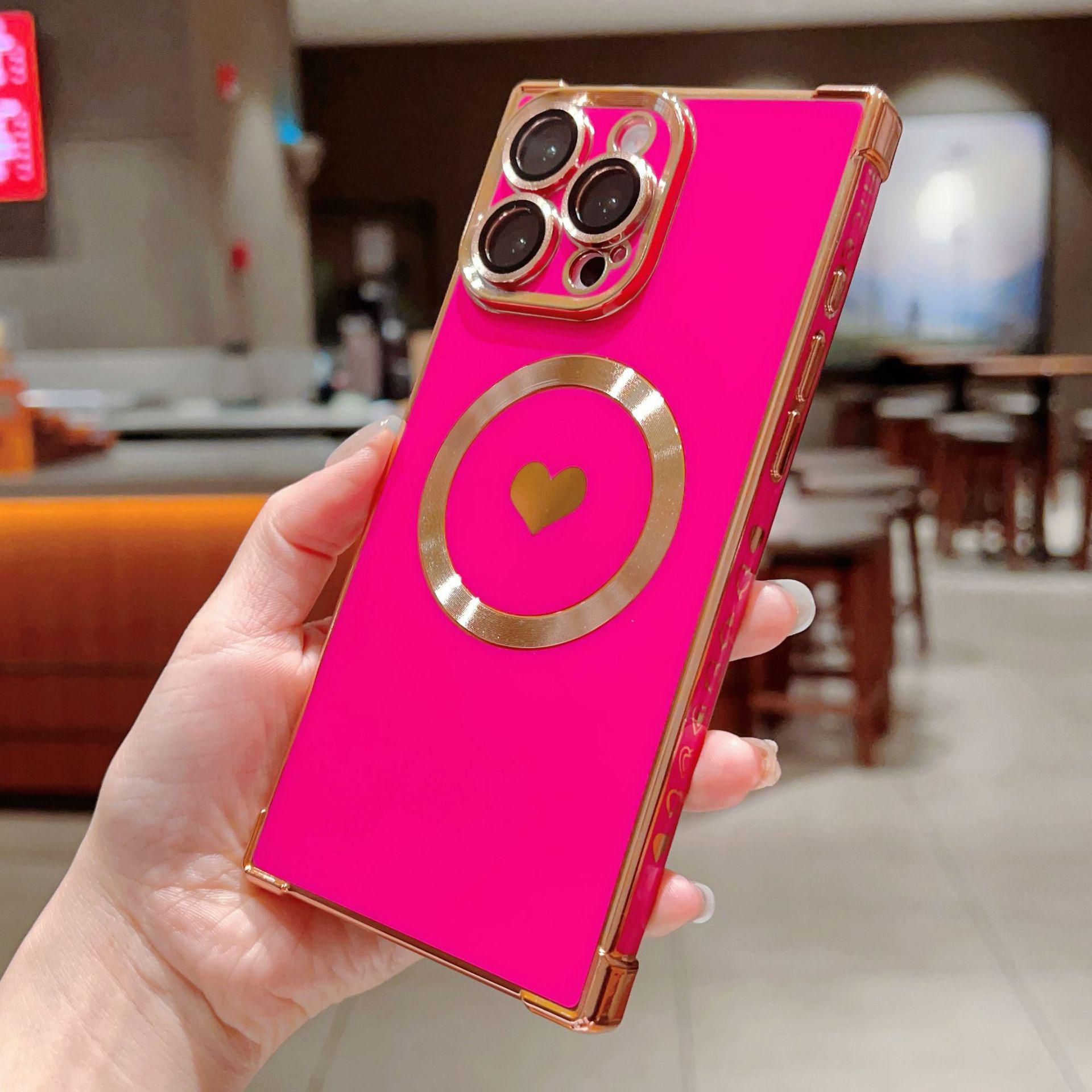 Electroplated Heart Magnet Case for iPhone 17 Pro Max - Anti-Fall Protective Cover iPhone 13 Pro Max
Electroplated Heart Magnet Case for iPhone 17 Pro Max - Anti-Fall Protective Cover iPhone 13 Pro Max
