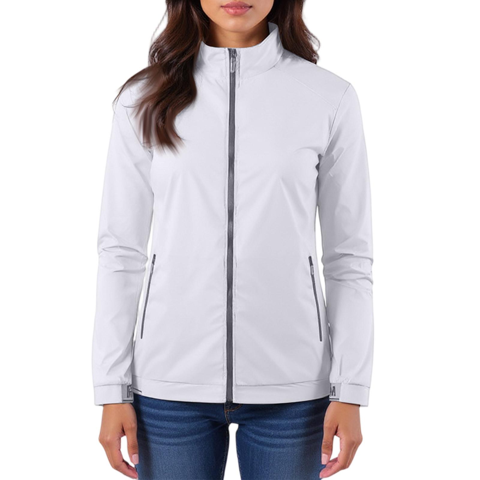 Куртка на молнии, Повседневная куртка с длинными рукавами и капюшоном на молнии L белый
Куртка на молнии, Повседневная куртка с длинными рукавами и капюшоном на молнии L белый