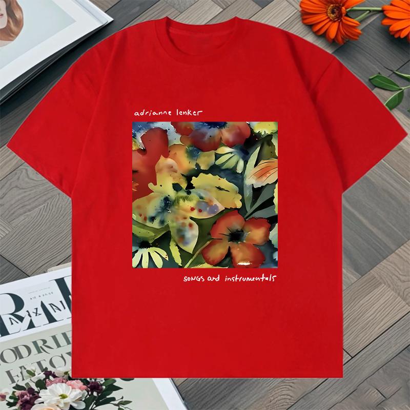 Hot sale Fashion Singer Adrianne Lenker Print 100 Cotton short sleeve tshirts Unisex Women Summer Oversized Tee shirt Unisex Tops S
Hot sale Fashion Singer Adrianne Lenker Print 100 Cotton short sleeve tshirts Unisex Women Summer Oversized Tee shirt Unisex Tops S