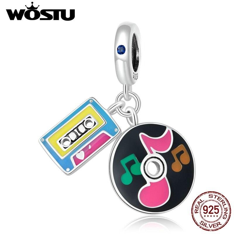 WOSTU стерлингового серебра 925 пробы красочные магнитофонная пластинка подвеска из бисера подходит оригинальный браслет ожерелье для женщин ювелирные изделия
WOSTU стерлингового серебра 925 пробы красочные магнитофонная пластинка подвеска из бисера подходит оригинальный браслет ожерелье для женщин ювелирные изделия