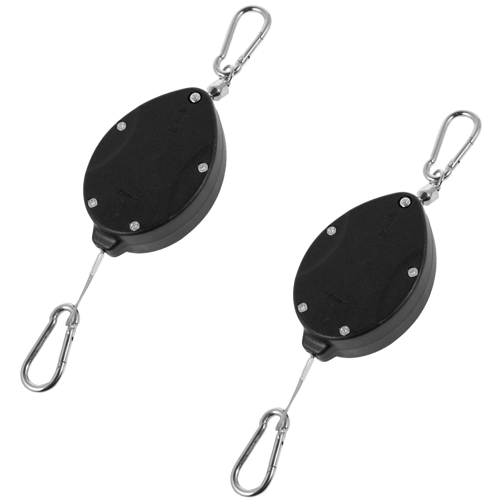 2Pcs Stainless Steel Retractable Plant Hooks Pulley Heavy Duty Plant Hanger Auto Lock Plant Pulley for Baskets Pots Birds Feeder
2Pcs Stainless Steel Retractable Plant Hooks Pulley Heavy Duty Plant Hanger Auto Lock Plant Pulley for Baskets Pots Birds Feeder