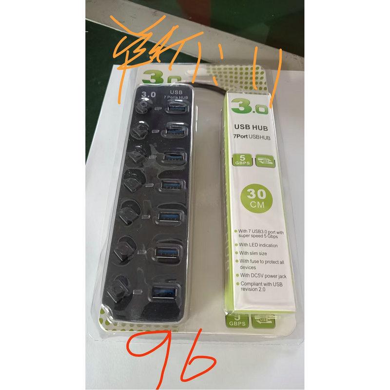 USB 3.0 Hub Splitter with 7 Ports and LED Strip for High-Speed Expansion
USB 3.0 Hub Splitter with 7 Ports and LED Strip for High-Speed Expansion
