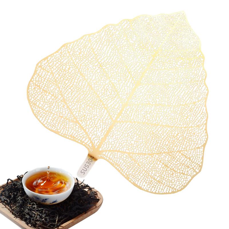 Tea Strainers For Loose Tea Fine Mesh Tea Steeper Leaf Shape Reusable Fine Mesh Tea Strainers And Filters Hollow Hole Tea срібний
Tea Strainers For Loose Tea Fine Mesh Tea Steeper Leaf Shape Reusable Fine Mesh Tea Strainers And Filters Hollow Hole Tea срібний