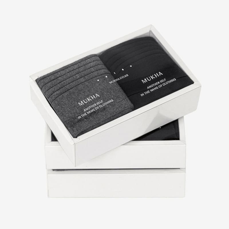 MUKHA М ЯКИЙ НАБІР ПРАНИХ ШКАРПЕТОК (СІРИЙ/ЧОРНИЙ) GRAY+BLACK
MUKHA М ЯКИЙ НАБІР ПРАНИХ ШКАРПЕТОК (СІРИЙ/ЧОРНИЙ) GRAY+BLACK