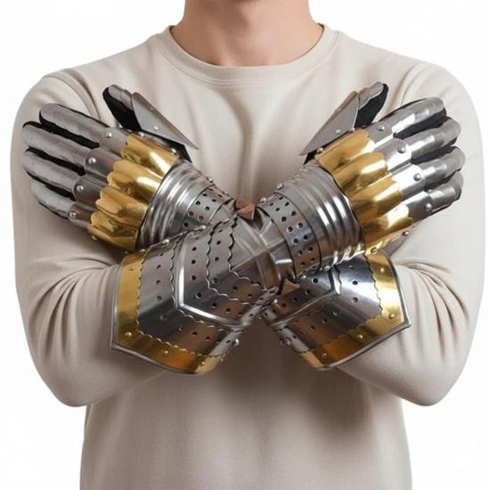 Silver Nazgul Gauntlets Gloves, Medieval Gauntlet Gloves, Steel Gothic Fantasy Costume, LARP, Cosplay, Halloween, Prop Gift
Silver Nazgul Gauntlets Gloves, Medieval Gauntlet Gloves, Steel Gothic Fantasy Costume, LARP, Cosplay, Halloween, Prop Gift