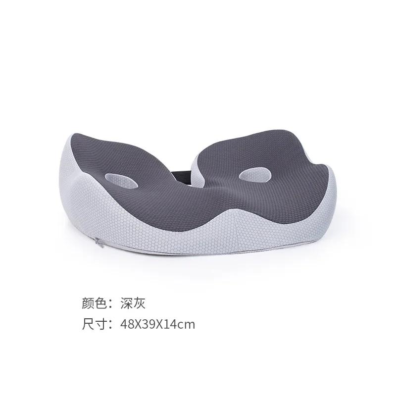 Memory Foam Sit Bone Relief Seat Cushion for Butt Lower Back Hamstrings Hips Ischial Tuberosity Reduce Fatigue for Chair 48x39x14cm темно серый
Memory Foam Sit Bone Relief Seat Cushion for Butt Lower Back Hamstrings Hips Ischial Tuberosity Reduce Fatigue for Chair 48x39x14cm темно серый