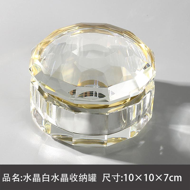 Geometric Decorative Crystal Storage Jar Transparent Candy Jar Small Objects Jewelry Organizer Box Aromatic Liquid Container
Geometric Decorative Crystal Storage Jar Transparent Candy Jar Small Objects Jewelry Organizer Box Aromatic Liquid Container