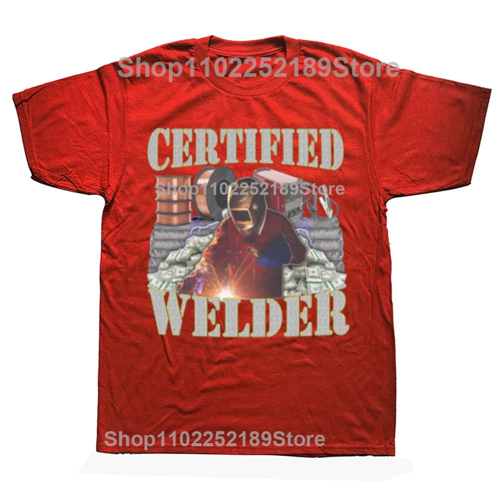 Certified Welder Funny Welding Quote Gift Graphic Tshirt Men Womens Fashion Casual Tshirt 100 Cotton Loose Oversized T Shirt S
Certified Welder Funny Welding Quote Gift Graphic Tshirt Men Womens Fashion Casual Tshirt 100 Cotton Loose Oversized T Shirt S