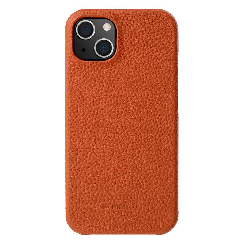 MELKCO For iPhone 14 Genuine Cow Leather Coated PC Back Cover Anti-drop Phone Case Orange
MELKCO For iPhone 14 Genuine Cow Leather Coated PC Back Cover Anti-drop Phone Case Orange