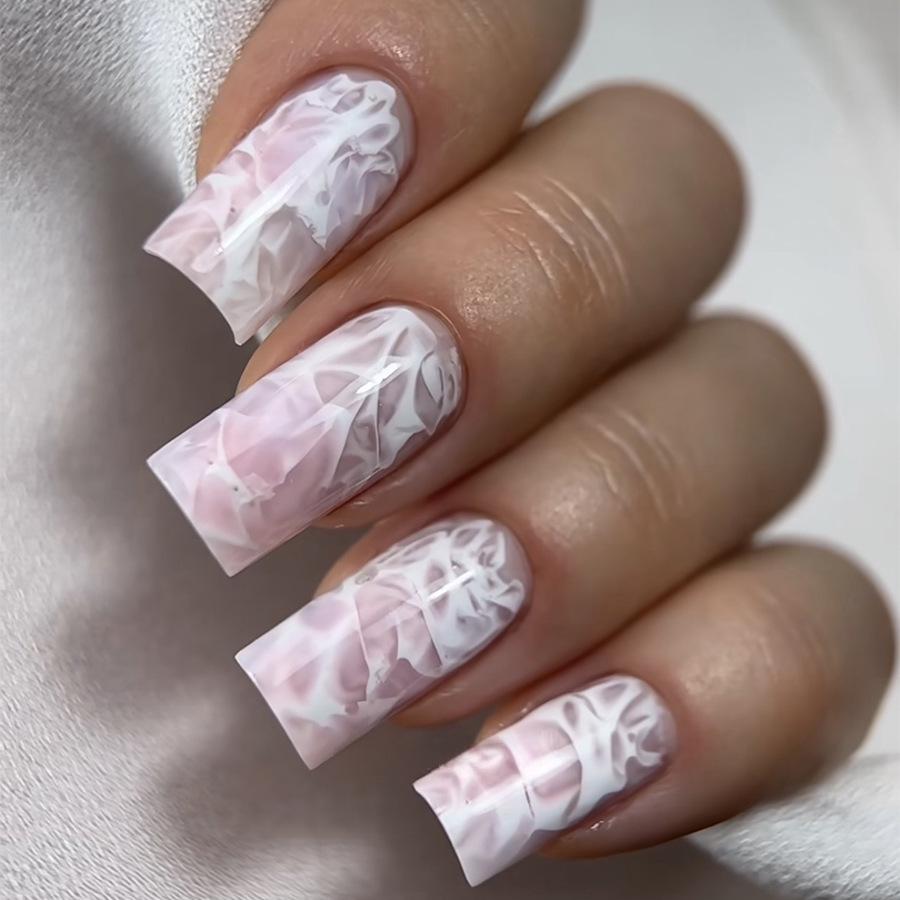 2024 Trendy Handmade Wearable Nails - Marble Pattern False Nails with Simple Artistic Design.
2024 Trendy Handmade Wearable Nails - Marble Pattern False Nails with Simple Artistic Design.