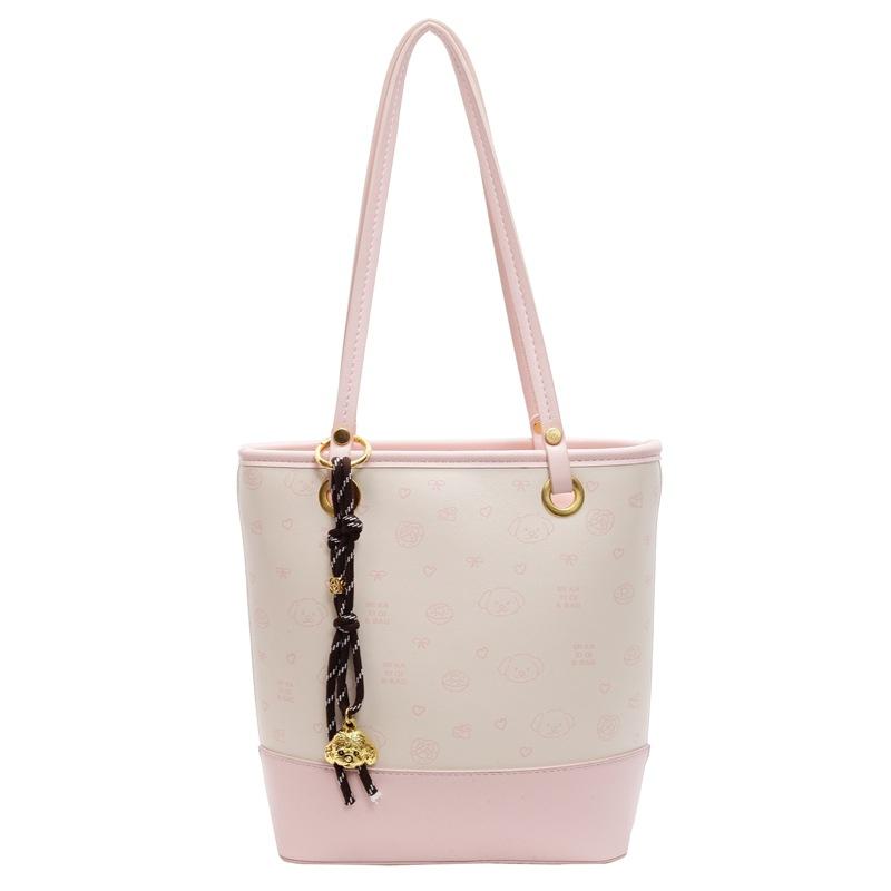 Сумка-тоут большой вместимости для поездок на работу, женская, новая модная, универсальная повседневная сумка через плечо no pendant розовый
Сумка-тоут большой вместимости для поездок на работу, женская, новая модная, универсальная повседневная сумка через плечо no pendant розовый