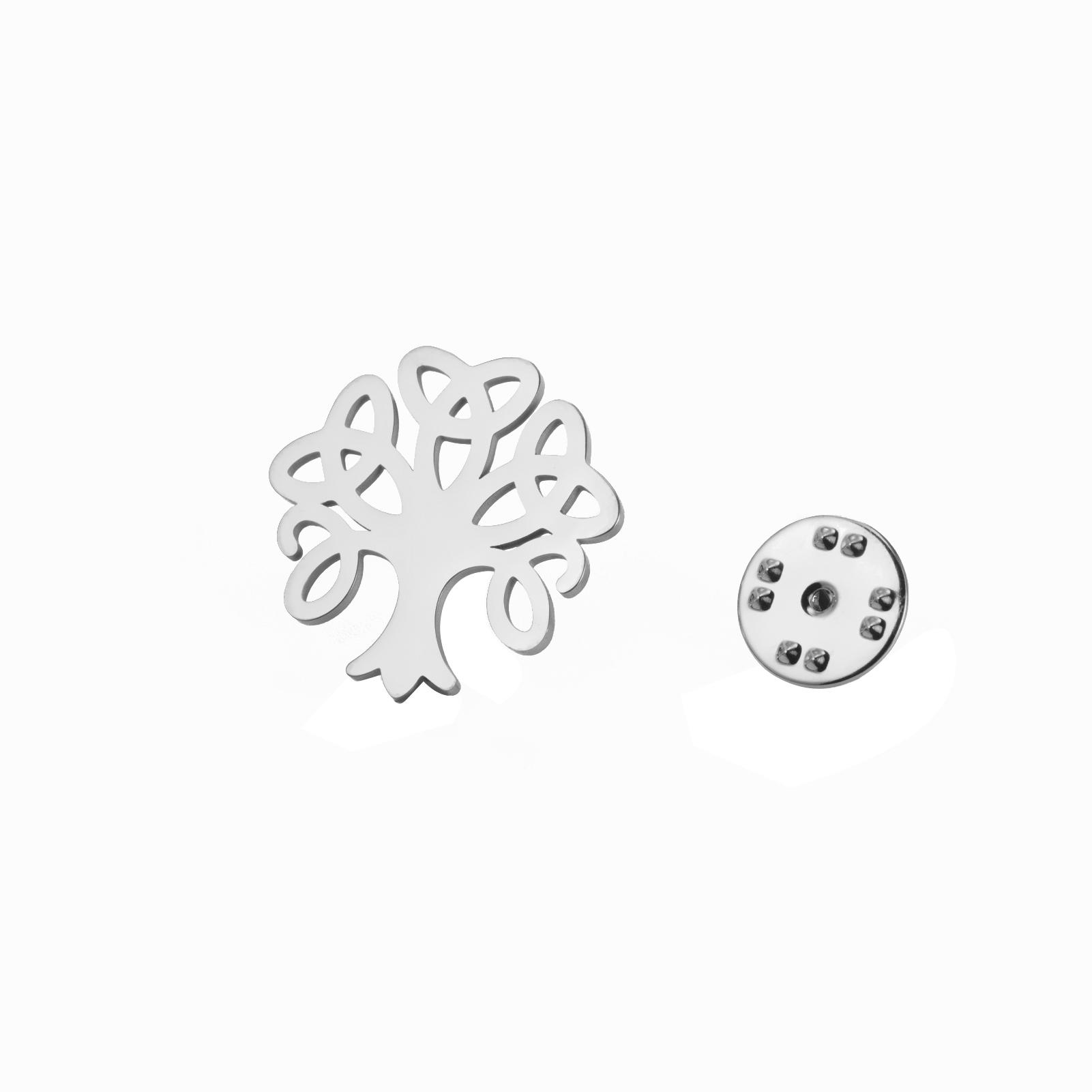 LIKGREAT Celtic Tree of Life Brooch for Women Men Stainless Steel Pin Triquetra Irish Lucky Protection Jewelry Business Gifts
LIKGREAT Celtic Tree of Life Brooch for Women Men Stainless Steel Pin Triquetra Irish Lucky Protection Jewelry Business Gifts