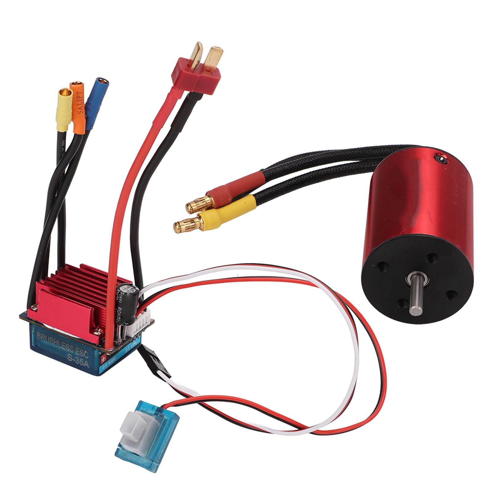 RC Brushless Motor Set High Torsion 2838 3200KV Brushless Motor 35A ESC RC Accessories for 114
RC Brushless Motor Set High Torsion 2838 3200KV Brushless Motor 35A ESC RC Accessories for 114