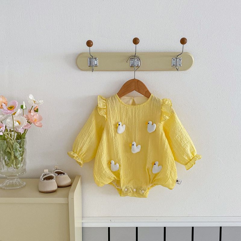 Cute British Baby Clothes for Princesses, Full Moon and Hundred-Day Celebrations, Newborn Romper, Infant Jumpsuit, Onesie for One-Year-Olds Yellow 59
Cute British Baby Clothes for Princesses, Full Moon and Hundred-Day Celebrations, Newborn Romper, Infant Jumpsuit, Onesie for One-Year-Olds Yellow 59