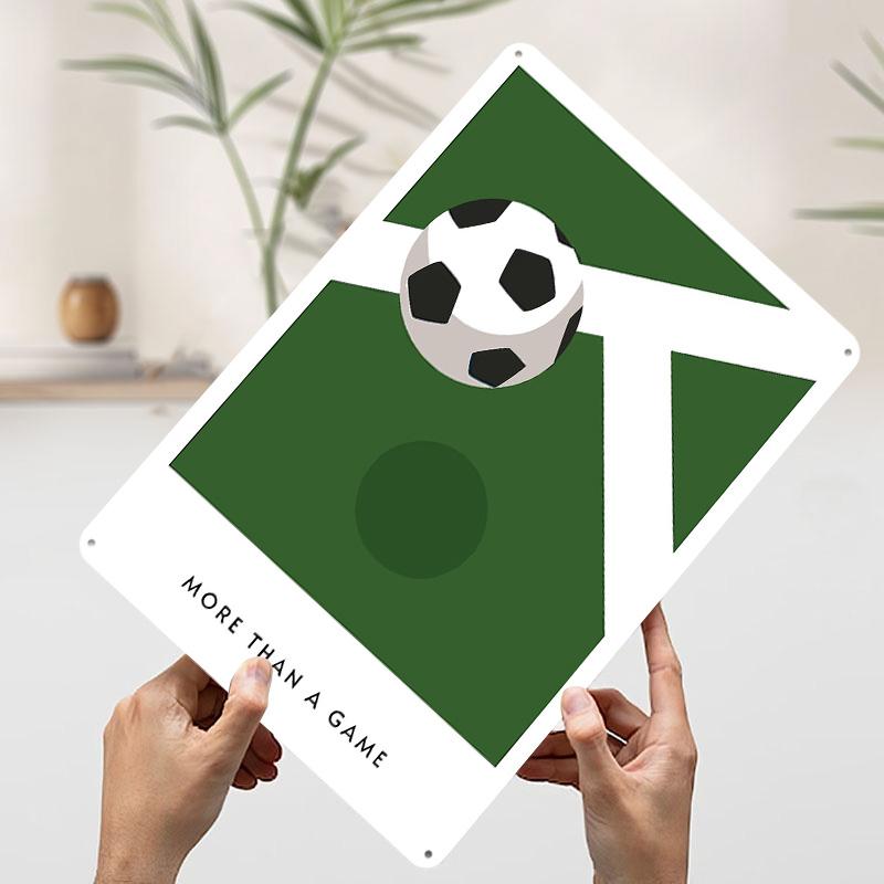 Soccer Ball Minimalist Art Tin Plaque Poster Customized Wall Art Retro Vintage Metal Signs for Room Luxury Home Decor Items Men 7.9x11.8In(20x30cm)
Soccer Ball Minimalist Art Tin Plaque Poster Customized Wall Art Retro Vintage Metal Signs for Room Luxury Home Decor Items Men 7.9x11.8In(20x30cm)