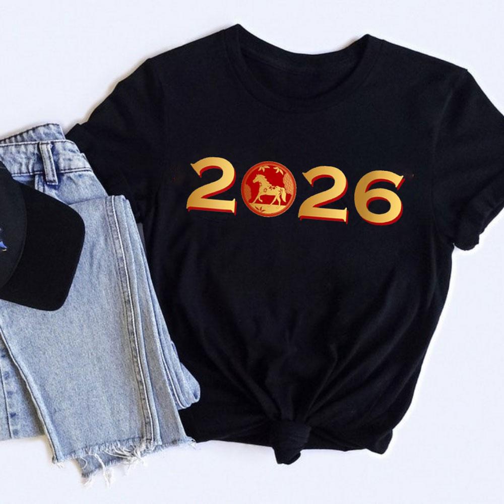 Chinese New Year of The Horse 2026 Lunar Zodiac ONeck Y2k Top TShirt Unisex High New Year Gift Quality Summer Tshirts Clothes 4XL
Chinese New Year of The Horse 2026 Lunar Zodiac ONeck Y2k Top TShirt Unisex High New Year Gift Quality Summer Tshirts Clothes 4XL