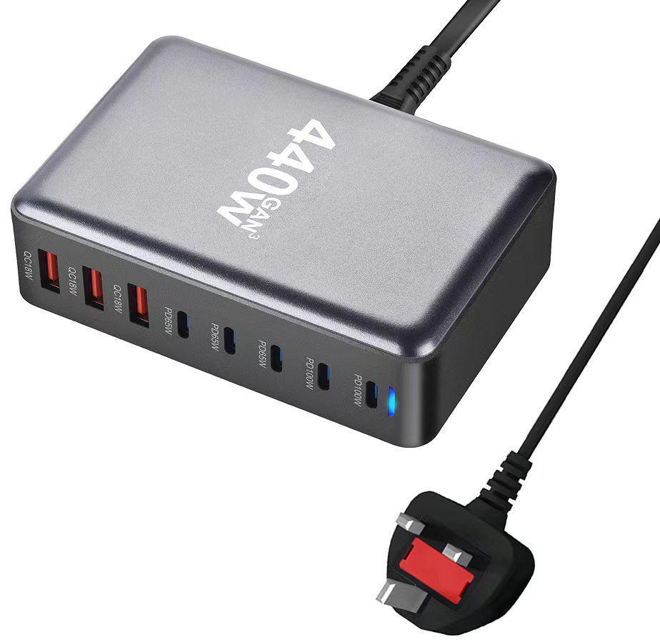 Ultra-Fast 40W GaN USB-C Laptop Charger with Multi-Port PD
Ultra-Fast 40W GaN USB-C Laptop Charger with Multi-Port PD