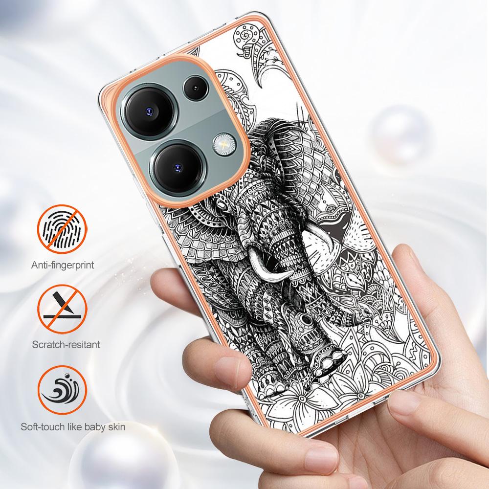 YB IMD Series-19 Style-D For Xiaomi Redmi Note 13 Pro 4G/Poco M6 Pro 4G Case Pattern Printed TPU Phone Cover Leopard Print
YB IMD Series-19 Style-D For Xiaomi Redmi Note 13 Pro 4G/Poco M6 Pro 4G Case Pattern Printed TPU Phone Cover Leopard Print