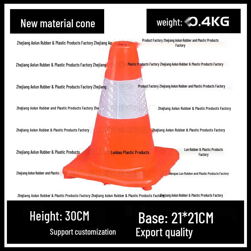 High-Quality PVC Reflective Safety Road Cone - Rubber Isolation, Ice Cream Shape, Square and Round Options
High-Quality PVC Reflective Safety Road Cone - Rubber Isolation, Ice Cream Shape, Square and Round Options