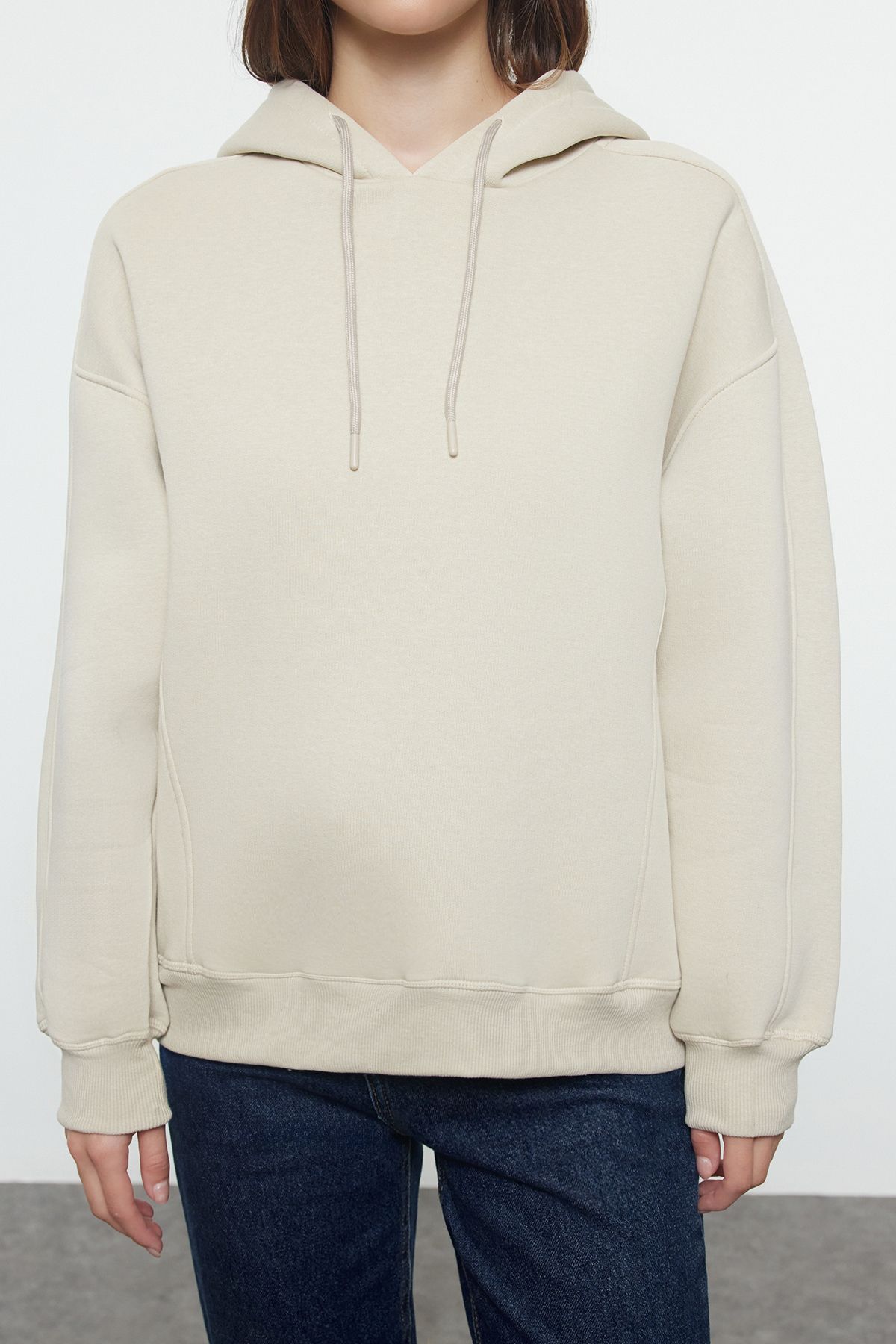 Women s Fashionable Stylish Sweatshirt Stone Oversize Thick Fleece Hooded Knitted Sweatshirt L
Women s Fashionable Stylish Sweatshirt Stone Oversize Thick Fleece Hooded Knitted Sweatshirt L