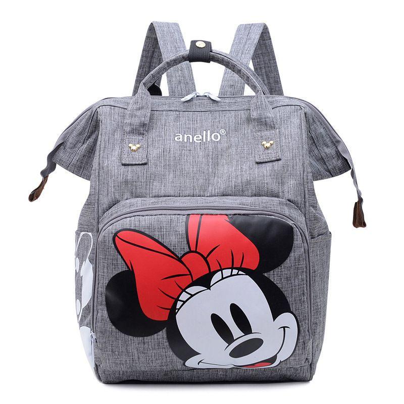 Capacity Large Minnie Mummy Bag Baby Diaper Nappy Handbag Backpack Travel Bag Gray
Capacity Large Minnie Mummy Bag Baby Diaper Nappy Handbag Backpack Travel Bag Gray
