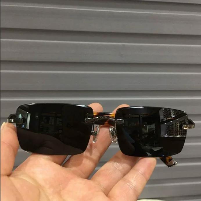 Rimless Sunglasses Rectangle Women Men Shades Small Square Sun Glasses for Female Male Beach Vacation Travel Eyewear HighQualit чорний
Rimless Sunglasses Rectangle Women Men Shades Small Square Sun Glasses for Female Male Beach Vacation Travel Eyewear HighQualit чорний