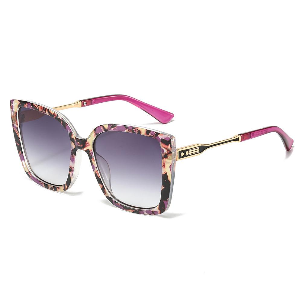 Luxury Fashion Leopard-print thin frame Oversized Square Women Sun Glasses Gradient Color Glasses Men Sun Glasses UV400 as picture
Luxury Fashion Leopard-print thin frame Oversized Square Women Sun Glasses Gradient Color Glasses Men Sun Glasses UV400 as picture