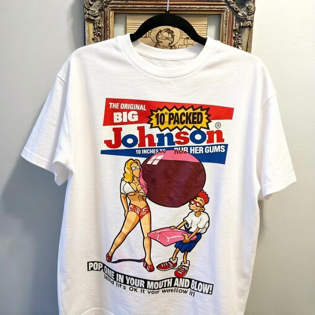 Vintage The Original Big Johnson Rub Her Gums T Shirt S Stitch Made in Usa Large Unisexs Tshirts Y2k Clothes Unisex Drip Clothing 4XL
Vintage The Original Big Johnson Rub Her Gums T Shirt S Stitch Made in Usa Large Unisexs Tshirts Y2k Clothes Unisex Drip Clothing 4XL