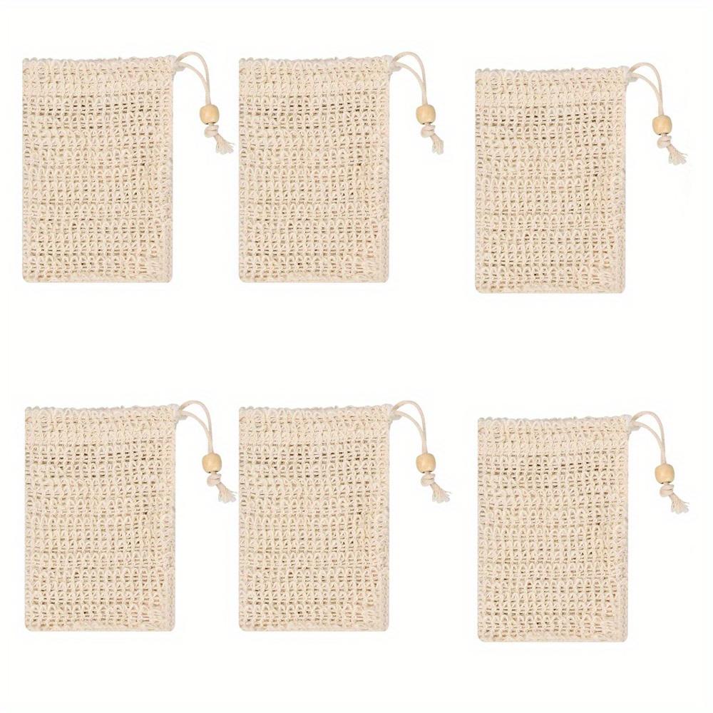 Soap Bag Set Natural Ramie Mesh Exfoliating Double Layer Foam Soap Protection Eco Shower Sponge Bag Loofah Bathroom Essentials
Soap Bag Set Natural Ramie Mesh Exfoliating Double Layer Foam Soap Protection Eco Shower Sponge Bag Loofah Bathroom Essentials